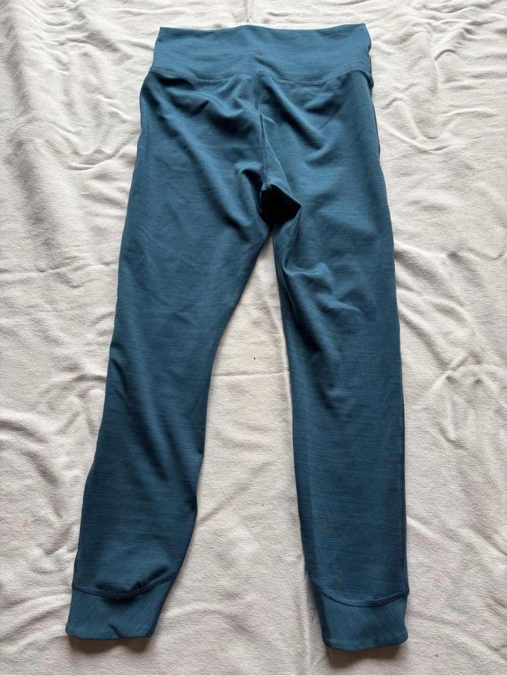 Nike Blue High-Waist Cropped Leggings